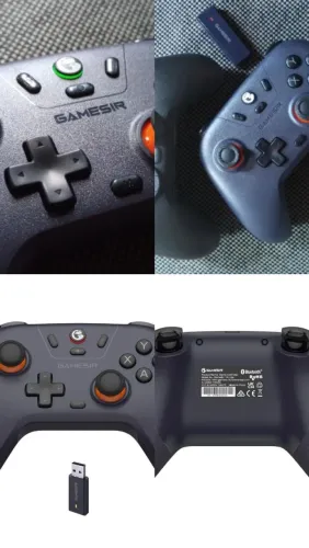 Controle GameSir T4 Nova Lite Tri-Mode - Hall Effect Multi Plataforma PRETO NOVO