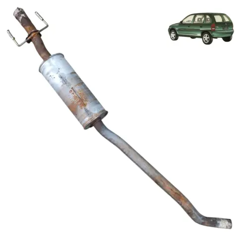 Escapamento intermediário GM Corsa Wind 2001 2000 1999 1998