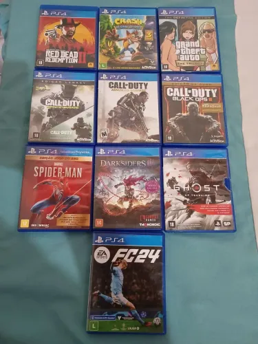 Jogos originais de ps4 só venda