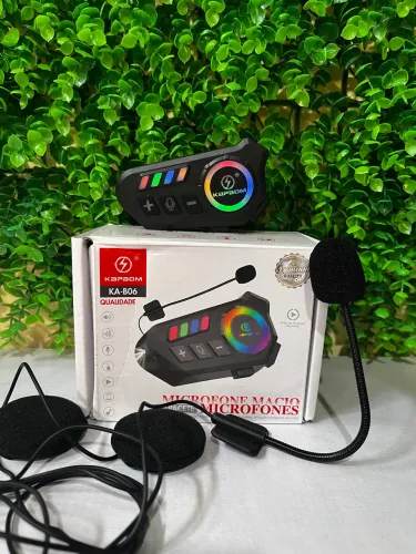 Fone Bluetooth para capacete 