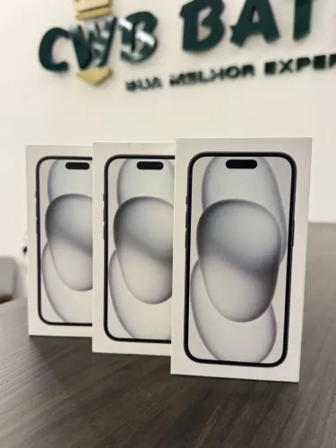 iPhone 15 128GB Black - SEMINOVO - LOJA FÍSICA 