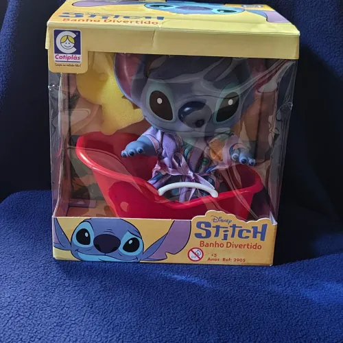 Stitch banho divertido 