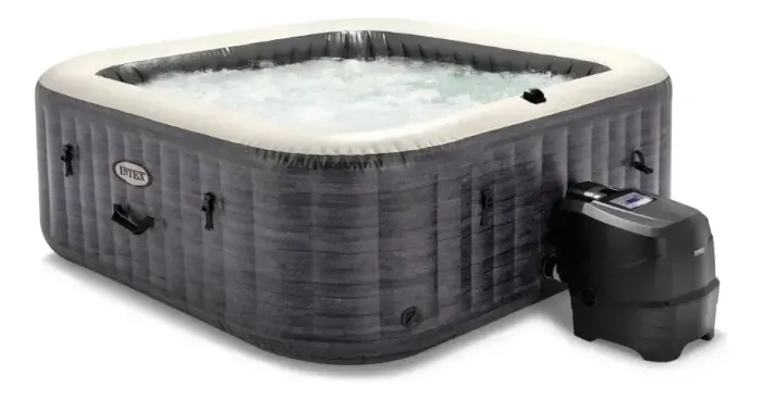 Spa Inflável Intex Deluxe Greystone 6 Pessoas 110V - NOVO NA CAIXA (LACRADO)