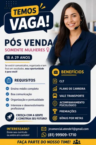 VAGA DE EMPREGO