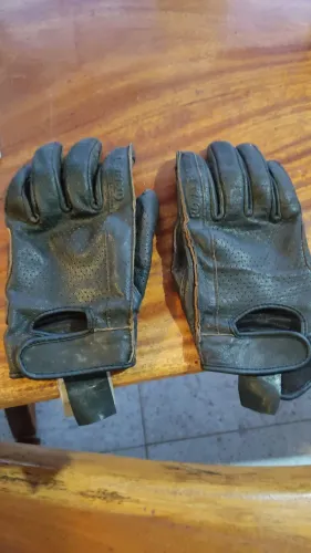 Luva Royal Enfield Retro Love Gloves Navy Tam. L