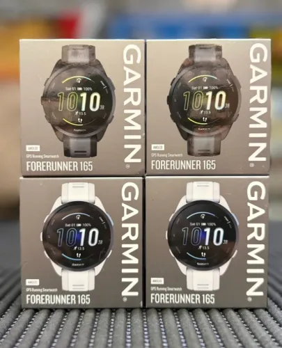 Forerunner 165 (43mm) Branco e Preto R$ 1.799,00 COM NOTA FISCAL 