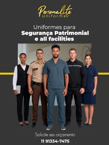 Deixem sua equipe muito bem vestida representando suaempresa com a Personalite Uniformes !