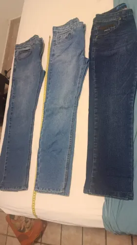 Calças Jeans infantis Calvin Klein e Brookfield USADAS