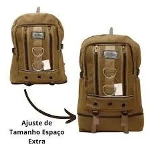 Mochila de Lona Premium Novas