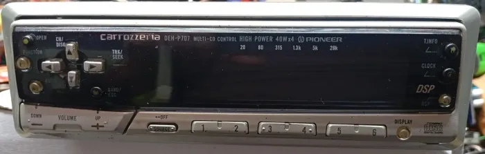 PIONEER CARROZZERIA DEH-P707 - ÓTIMO ESTADO DE CONSERVAÇÃO - TUDO FUNCIONANDO