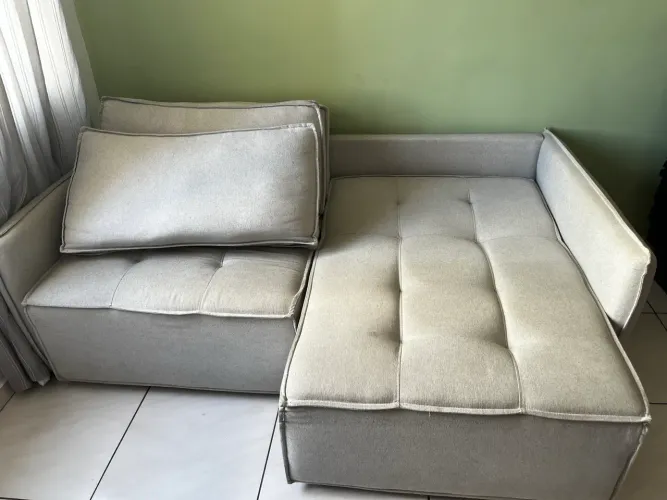 SOFÁ-CAMA RETRÁTIL E RECLINÁVEL DIVINO - 2,01m