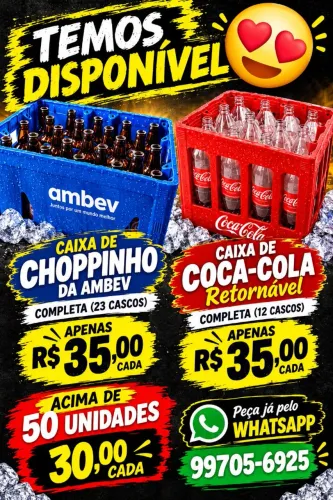 Caixa de Choppinho Retornável 