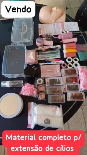 Material + Maca Lash Designer / Extensão de Cílios