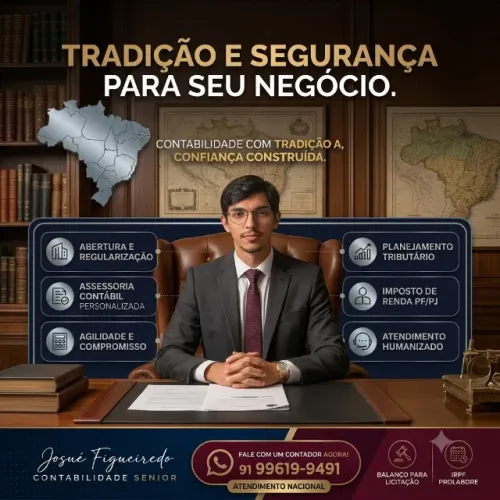 Abertura de Empresa ? Regularização de MEI ? CNPJ ? Assessoria Contábil - CONTADOR ONLINE