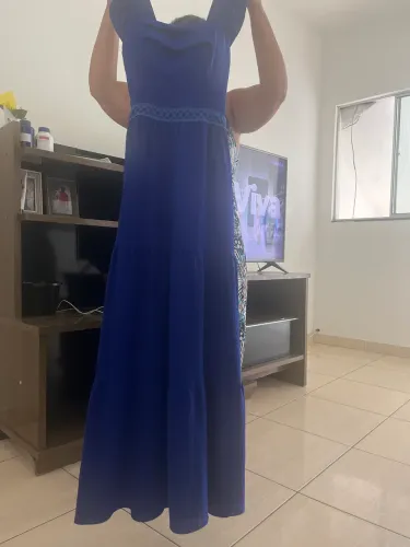 Vestido azul de festa, casamento, formatura 