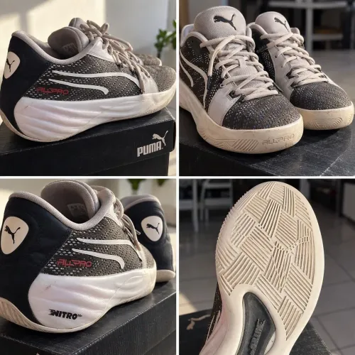 Puma All nitro pro - Tenis de basquete - tênis de vôlei - tenis de handebol - Basqueteira