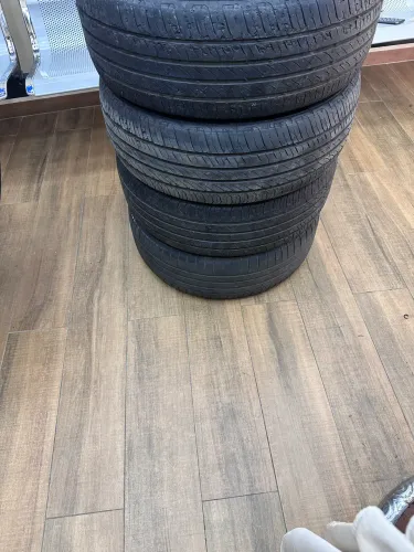 Jogo de pneu 205/55 aro 17 continental ,Bridgestone