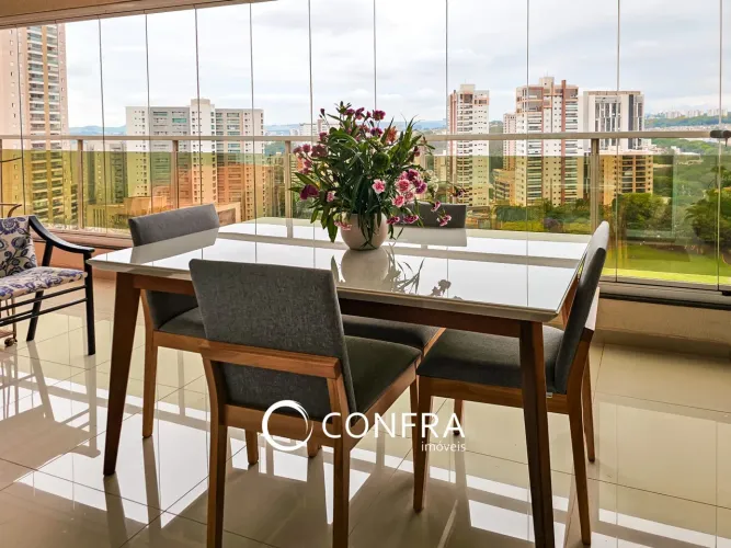 Apartamento para Venda em Ribeirão Preto, Condomínio Itamaraty, 3 dormitórios, 3 suítes, 5