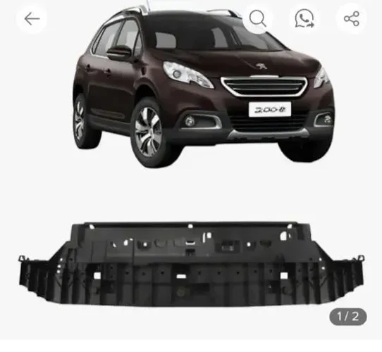 Acabamento Interno Do Parachoque Peugeot 2008<br>Ano 2015 Á 2017