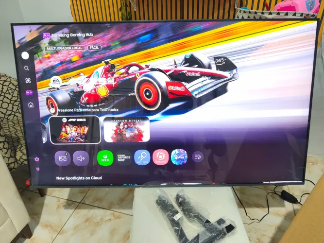 SMART TV QLED 55 SAMSUNG CRISTAL 4K. XBOX INTEGRADO