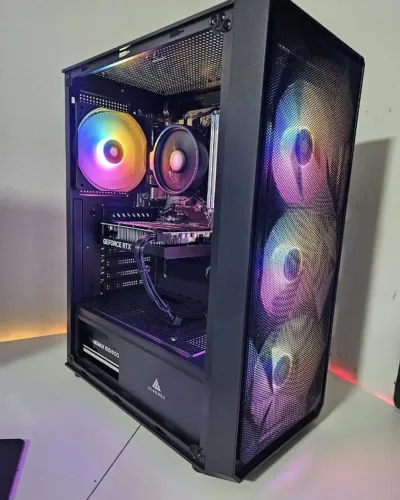 PC GAMER Ryzen 5500 + RTX 4060 8GB + SSD 480GB + 16GB 3600mhz