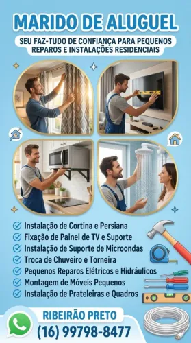Marido de Aluguel - Reparos e Instalações