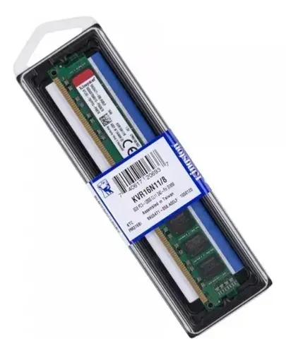 Kingston 8GB DDR3 1600MHz PC3-12800 Desktop RAM KCP316ND8/8 240-Pin DIMM Memory