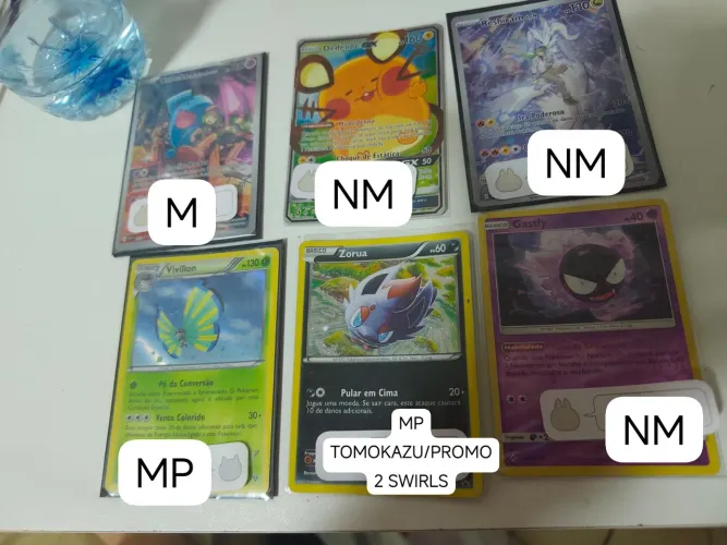 LOTE POKEMON RARAS / NAO ACEITO OFERTA