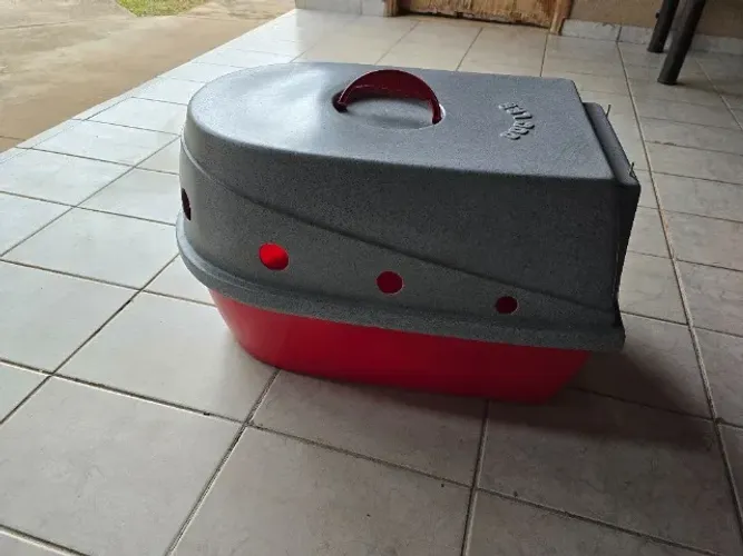 Caixa transporte cachorro