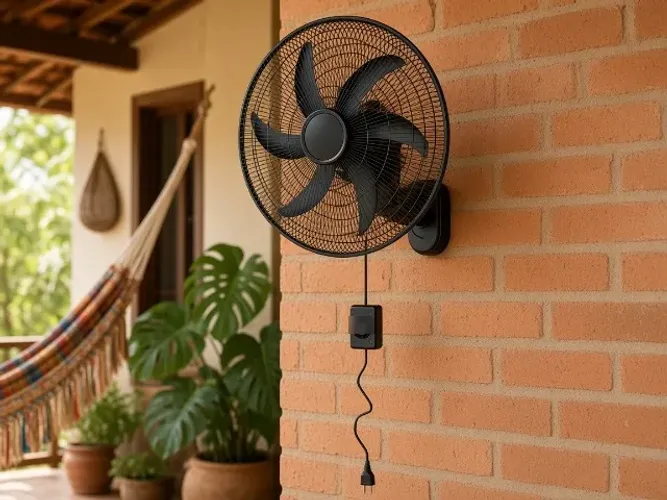 Ventilador de Parede Monta Fácil 50cm (NOVO A PRONTA ENTREGA)