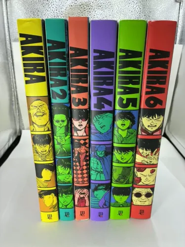 Coleção Completa Akira (Volumes 1 ao 6) - JBC | Edição Brasileira.