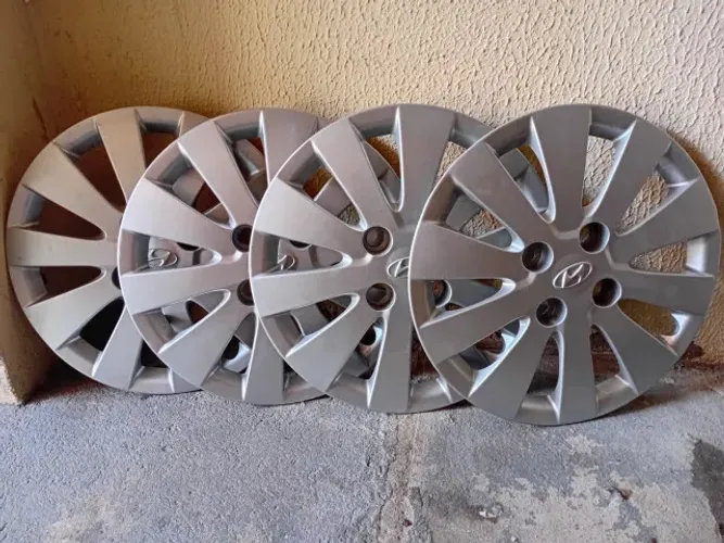 4 Calotas Originais Hyundai HB20 Aro 14