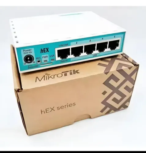 MikroTik RB750 Configurada - Plug & Play