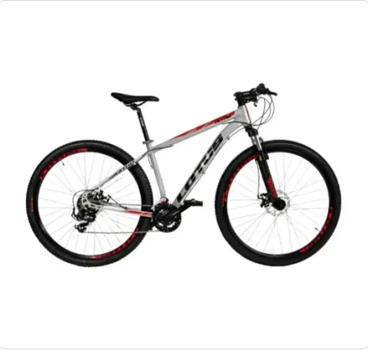 BICICLETA ARO 29 NITRO CINZA/VERMELHO