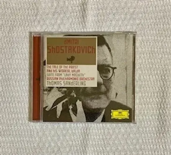 CD Dmitri Shostakovich (Orquestra Filarmônica Russa-Thomas Sanderling) Made in USA
