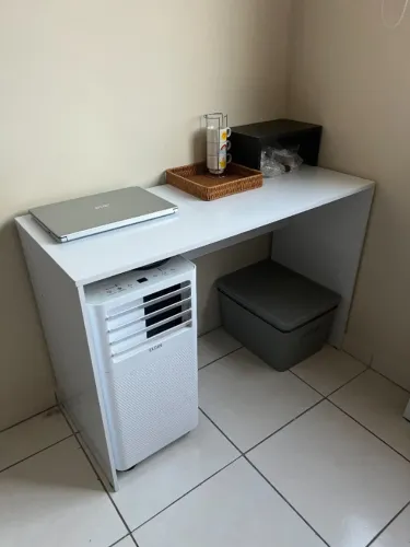 Escrivaninha MDF branca