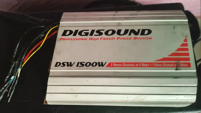 Módulo Amplificador Digisound DSW 1500W 3 Canais - Usado