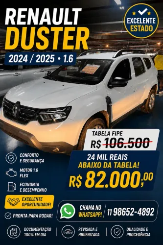 Renault Duster Intense Plus 1.6 16V Flex Mec. 2025