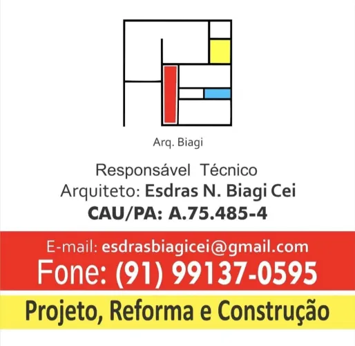 Projetos, reformas e construções residenciais.