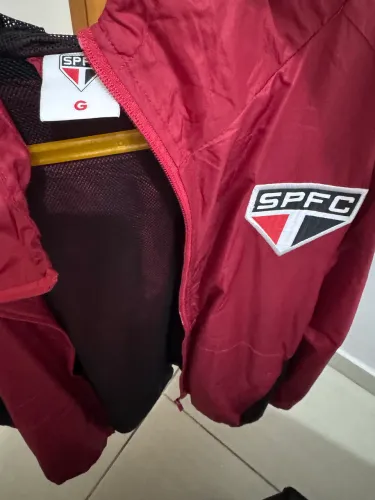 Jaqueta corta vento blusa São Paulo G