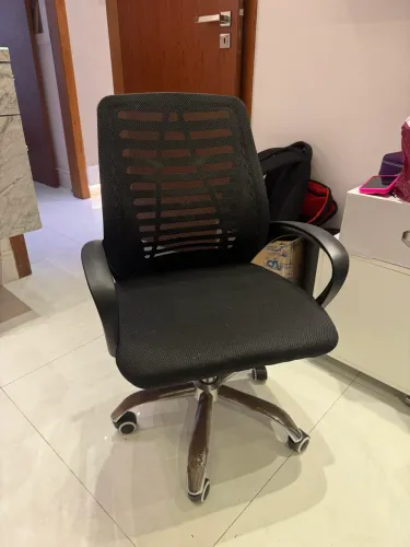 Cadeira de Escritório Giratória com Rodinhas