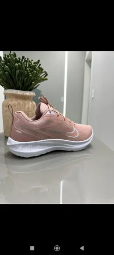 tênis Nike Zoom Rosa/Preto c Rosa e branco