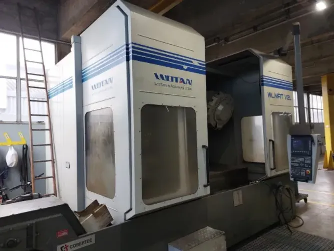 Centro de usinagem vertical WOTAN WOMAT V-2L