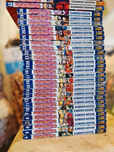 Lote Naruto Volumes 4 ao 30 - Edição Clássica Panini (Semi-novos)