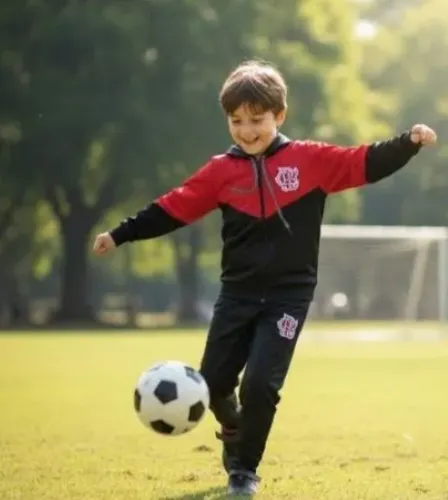 Conjunto Agasalho infantil Flamengo infantojuvenil Mengao