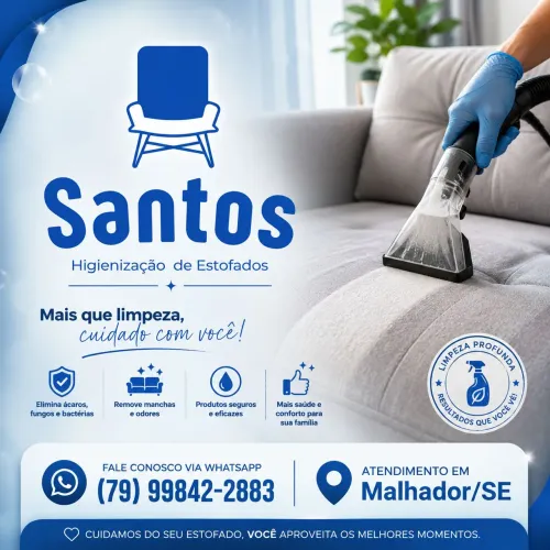 Higienização de estofados