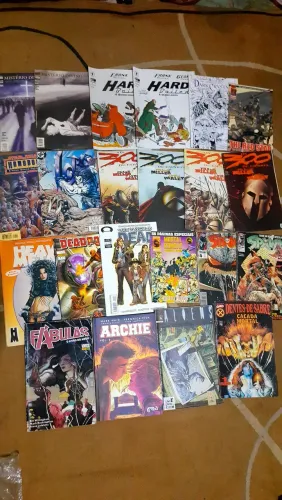 Lote HQs adultos antigos Marvel , dc e outros