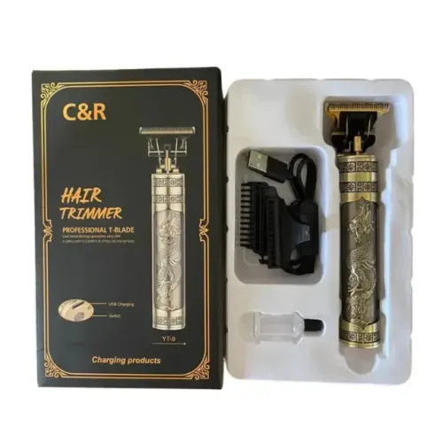 Lacrada Máquina de cortar cabelo profissional Hair Trimmer C&R YT-9