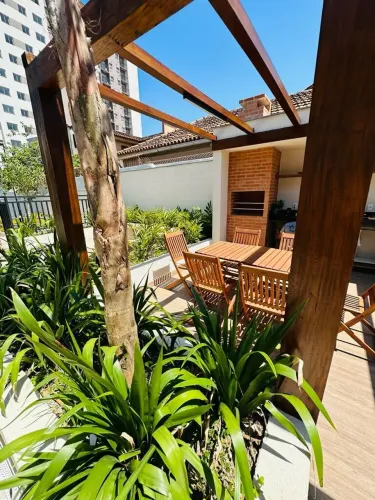 Apartamento de 1 quartos gigante com varanda e vaga