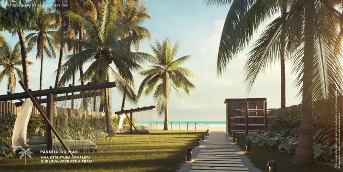 Imóvel para venda possui 24 metros quadrados com 1 quarto em Praia dos Carneiros - Tamanda
